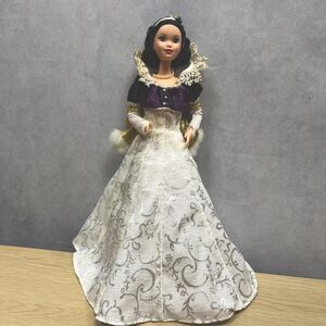 Disney Mattel Snow White Holiday Barbie Walt Disney Collector Doll Rare 1996